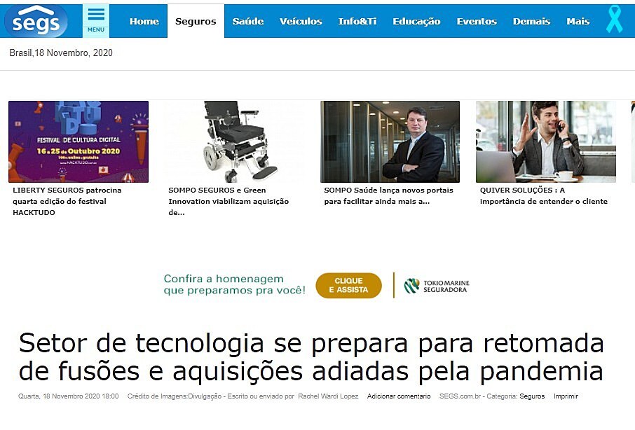 Setor de tecnologia se prepara para retomada de fuses e aquisies adiadas pela pandemia